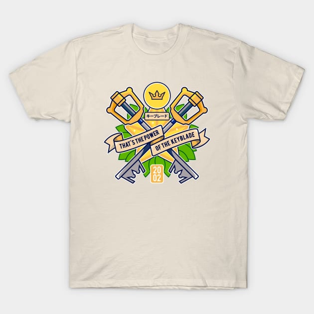 Power Of The Keyblade T-Shirt by Lagelantee